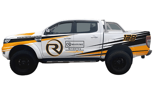 Vehicle wrap design example