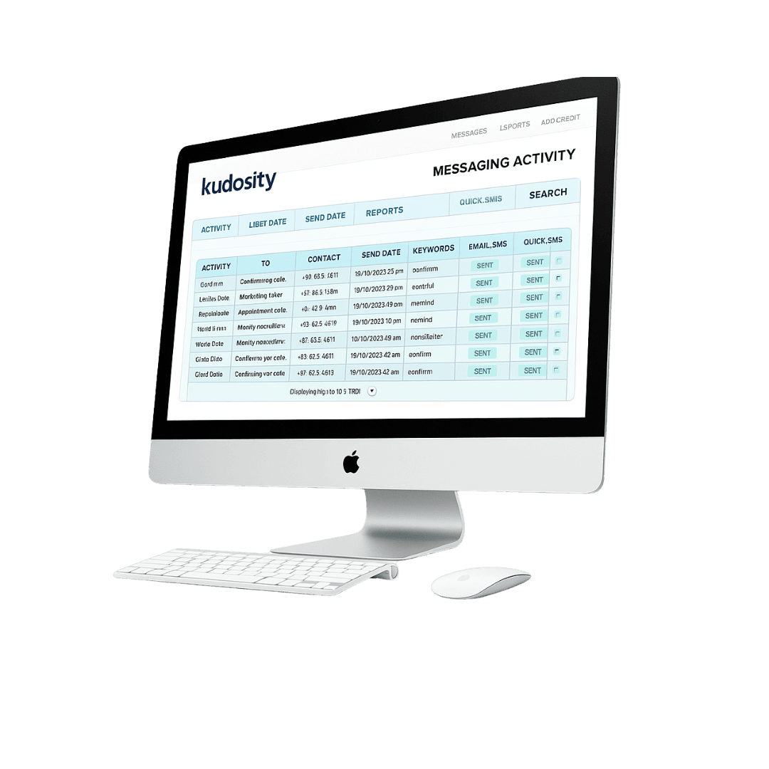 Kudosity SMS automation