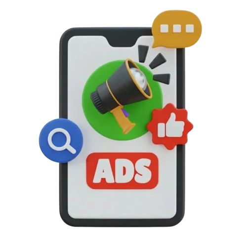 Paid social media advertising services