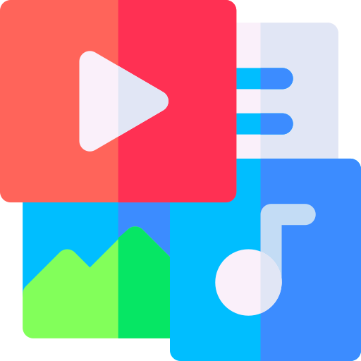 Flexible audio visual packages