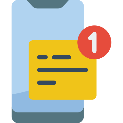 Text reminder icon