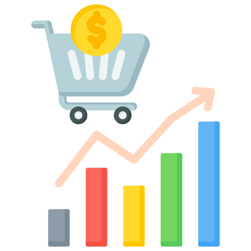 Upsell and cross sell icon