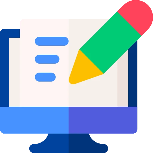 Copywriting content icon