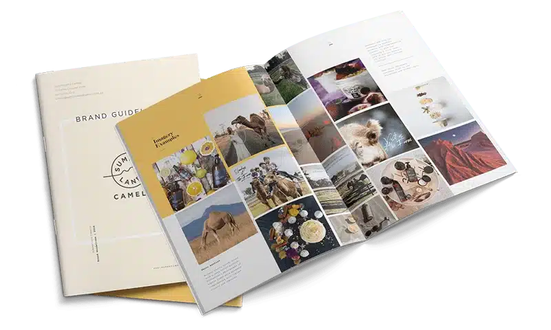 Print advertising design example
