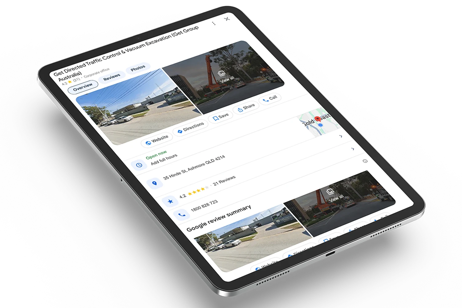 Google Business Profile local visibility