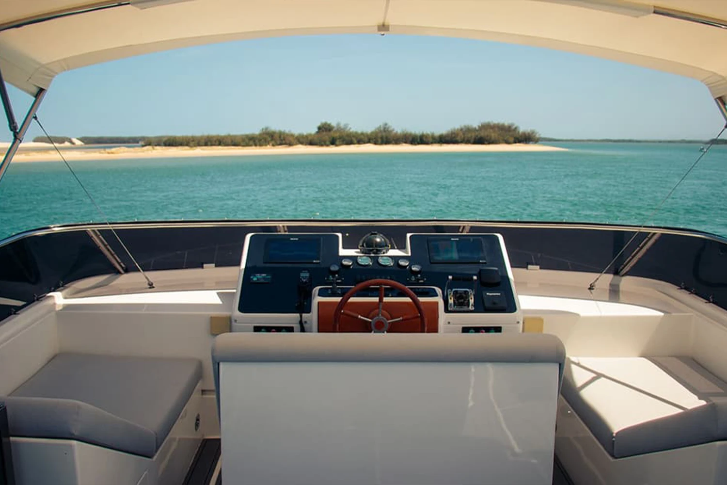 Boat marketing photography