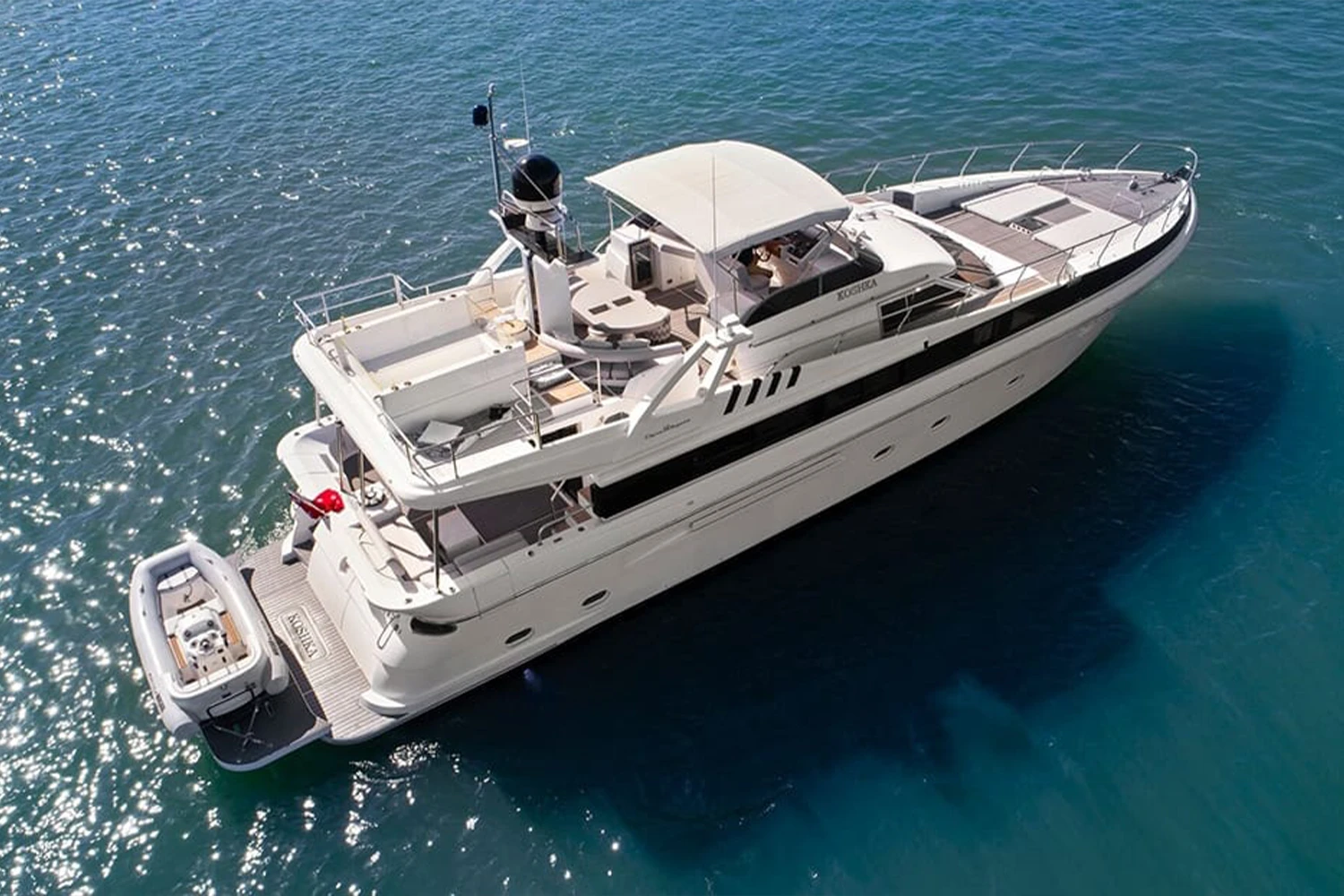 Boat exterior photography