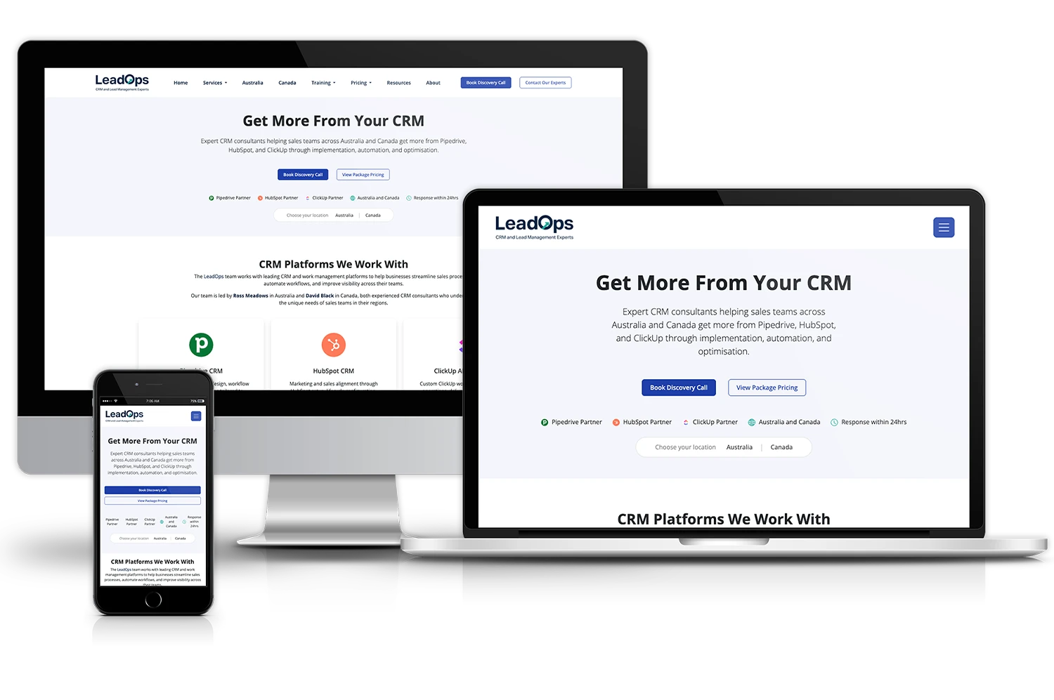 LeadOps website