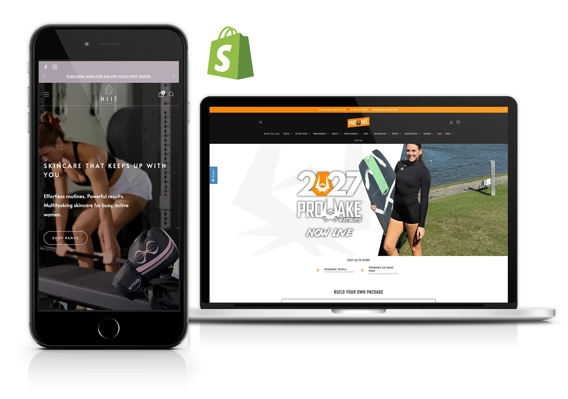 Shopify ecommerce website example