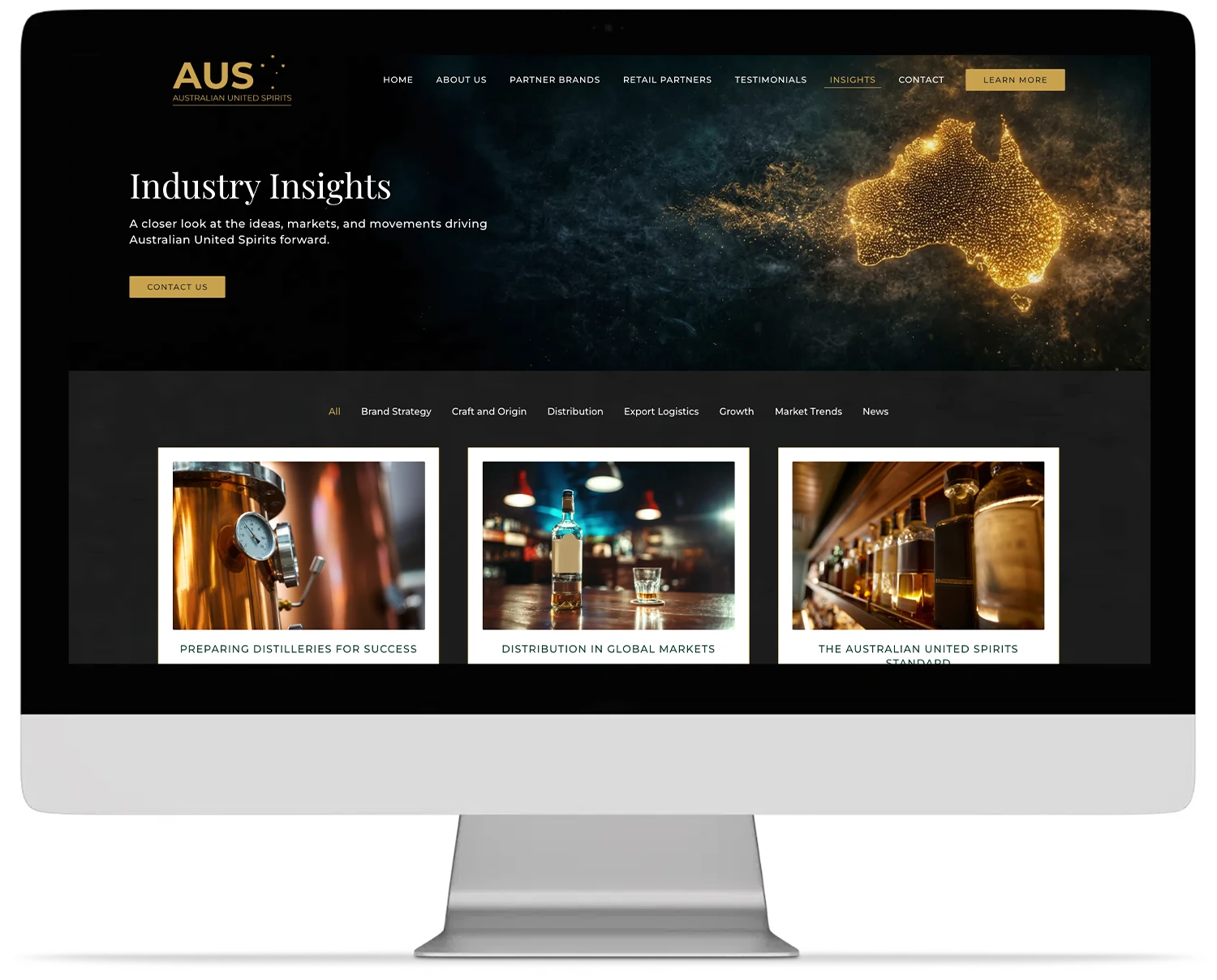 Website content and user experience