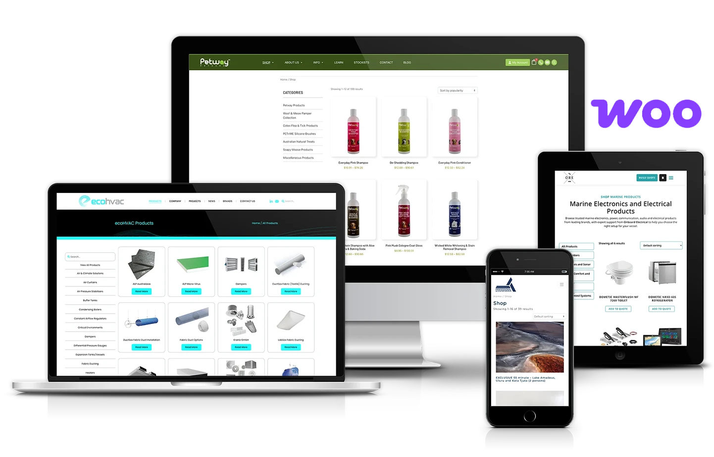 WooCommerce website development