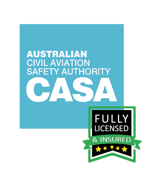 CASA licensed aerial cinematography services