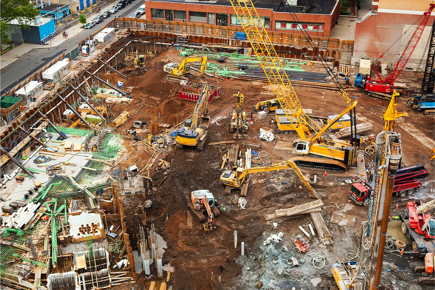 Commercial construction photography