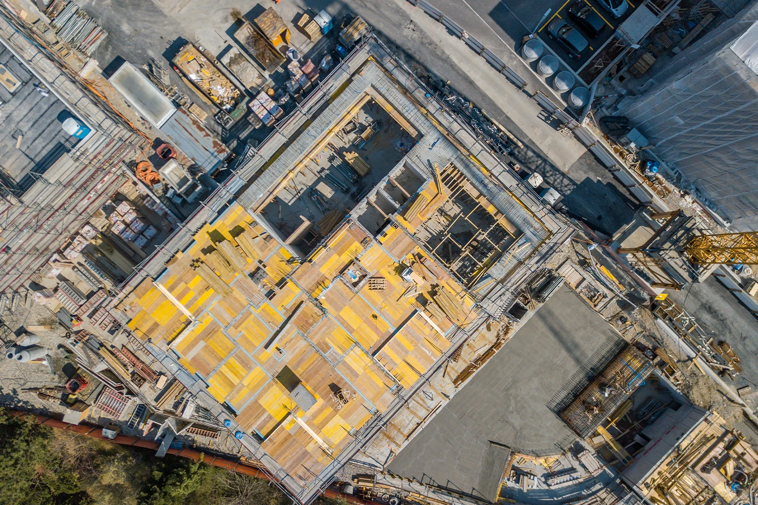 Project progress photography