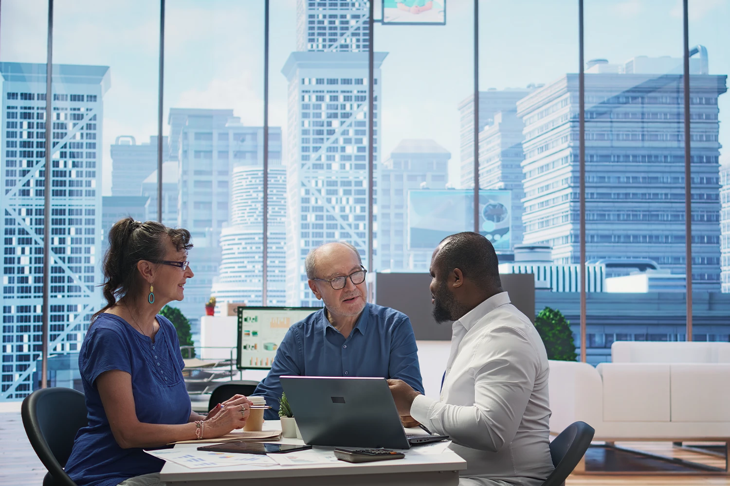Corporate staff photography