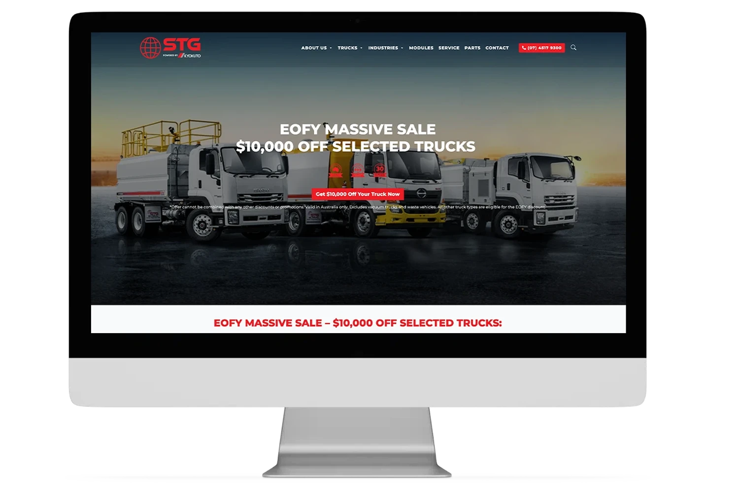 Landing page conversion rate example