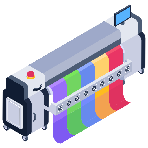 Digital print ads icon