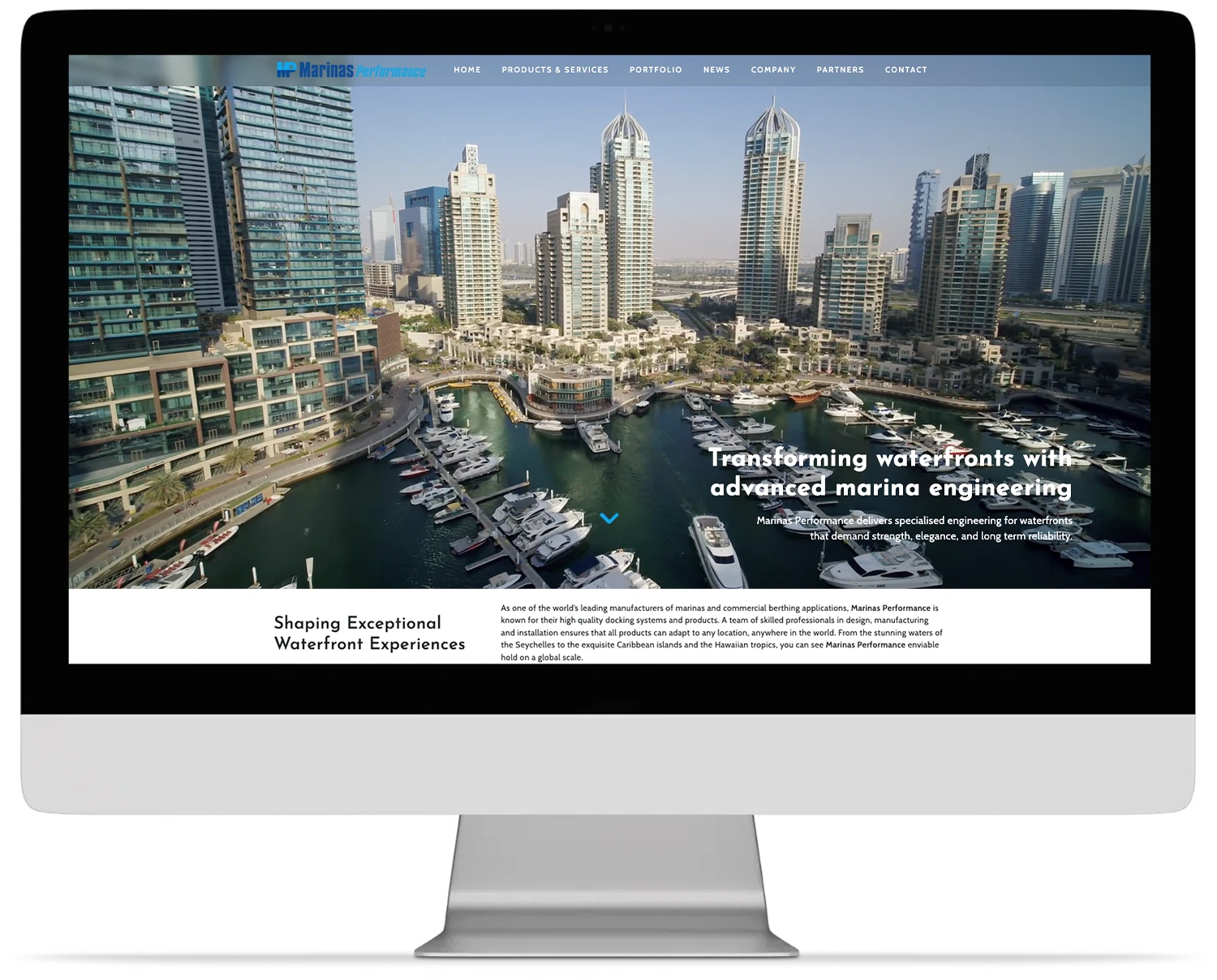 Responsive website design