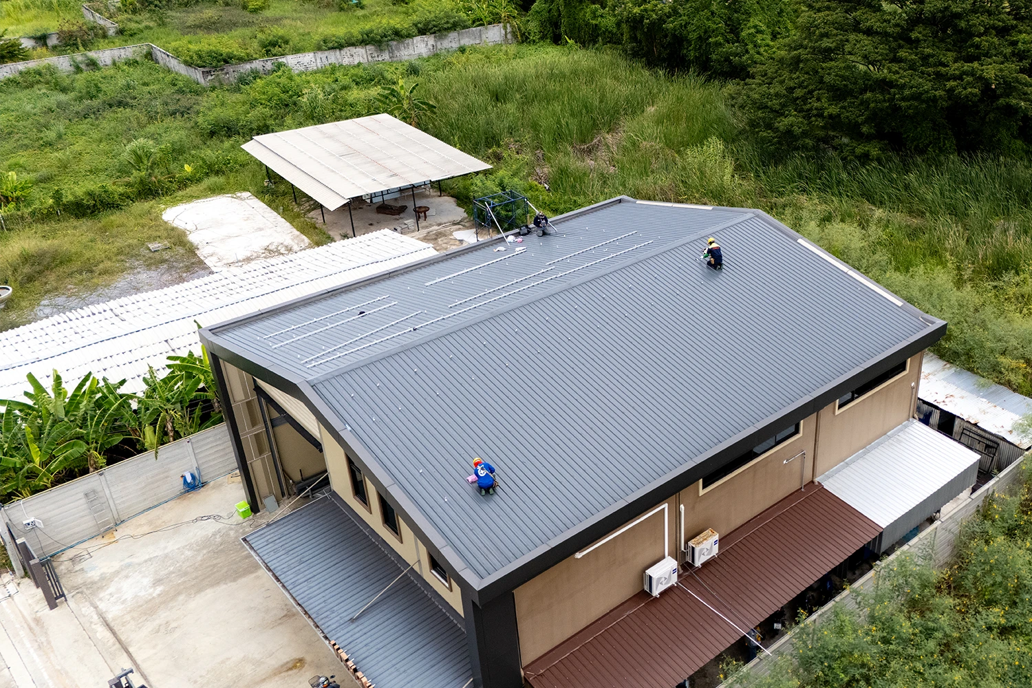 Building inspection aerial photography