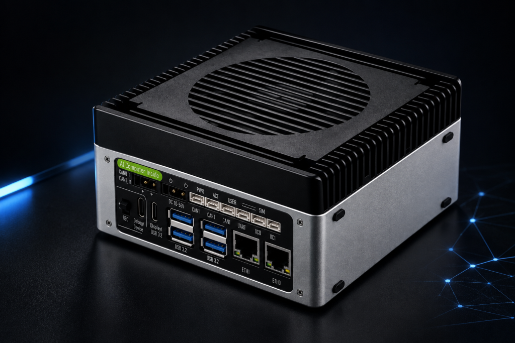 On premises AI computer and edge computing infrastructure