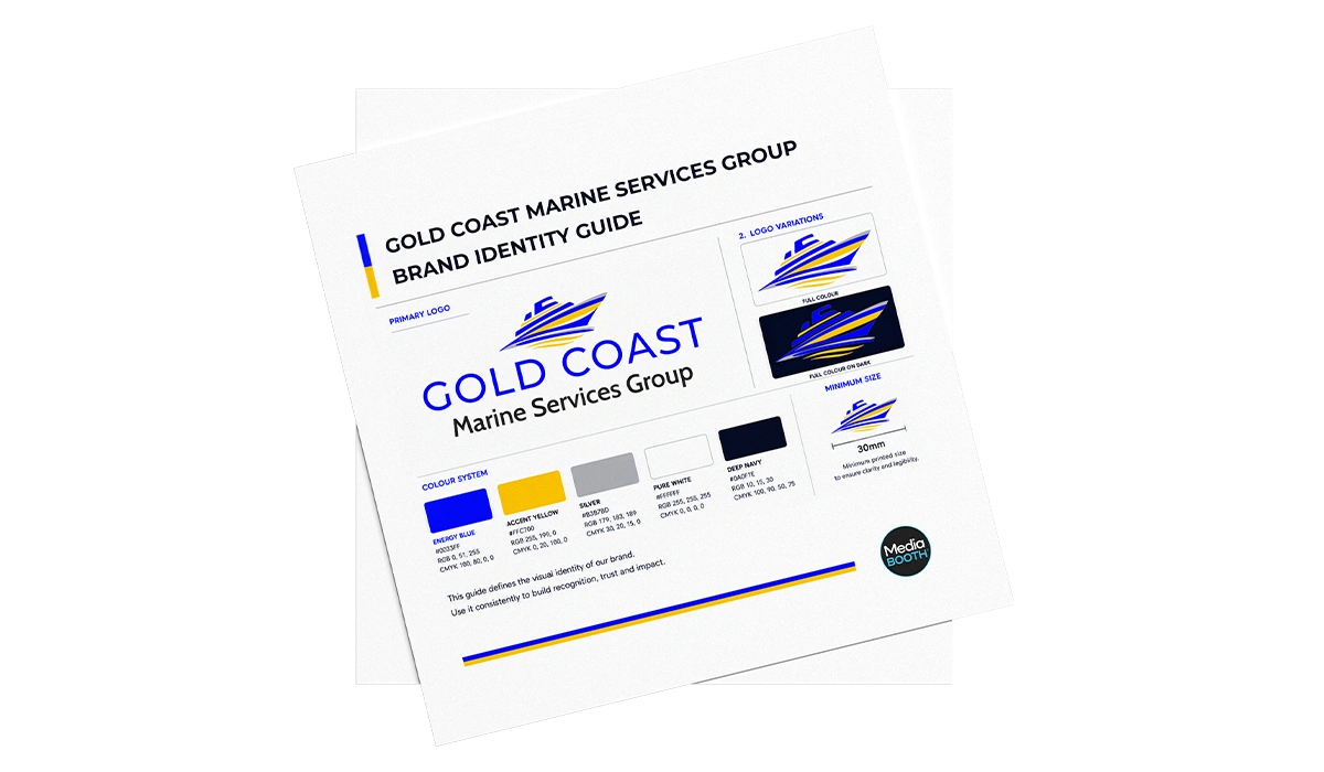 Gold Coast Marine Services Group branding and website